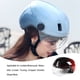 thumbnail image 5 of Seitruly Casco de scooter, regalo dulce multicolor, suministros de ciclismo, sin carga, película interior flexible, sombrero de seguridad, grafiti Teléfono y Comunicación Negro rojo, 5 of 6