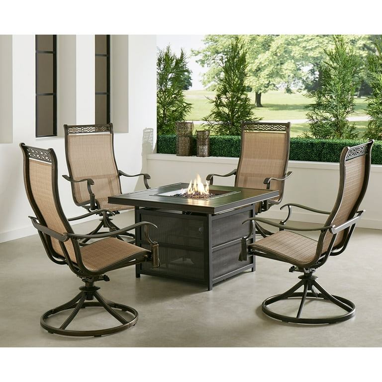 Monaco fire pit table and chairs new arrivals