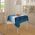 thumbnail image 4 of Wukai Christmas Snowflakes Waterproof Tablecloth for Kitchen Dining, Fits Square Tables for 2-4 Seats -60"x60", 4 of 7