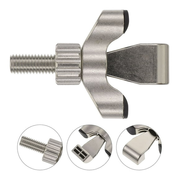 MERRYHAPY Zinc Alloy Portable Door Lock for Home Security 1Pack