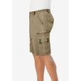 thumbnail image 3 of Boulder Creek By Kingsize Men's Big & Tall  Ripstop Cargo Shorts, 3 of 5