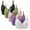 Black, variant on 5-Pack Women's Solid Color Everyday Bras with V-Neck and High Elasticity