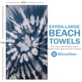 thumbnail image 5 of Beartech 4 Pieces Beach Towel Set,40x70 inches Tie-Dye Beach Towels Soft Camping Travel Towels, Lightweight Quick Dry Pool Towels for Beach Shower Towels Swim Towels Absorbent for Adults, 5 of 9