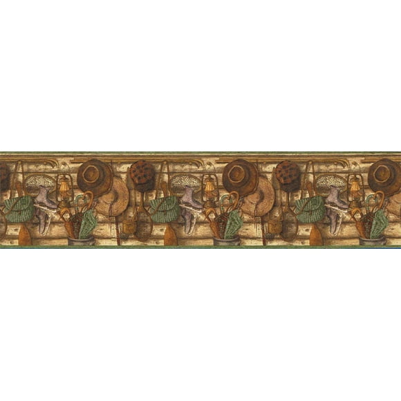 Bordure de Papier Peint Country ACS59032B