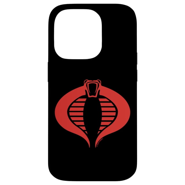 Funda de teléfono con el logotipo de G.I. Joe Cobra para iPhone 14 Pro
