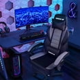thumbnail image 3 of Waleaf Gaming Chair with Footrest, Ergonomic Gamer Chair for Adult with Lumbar Massage, 3 of 9
