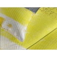 thumbnail image 4 of Ambesonne Abstract Quilted Bedspread Set 3 Pcs, Grunge Brushstrokes, Queen Size, Grey Yellow, 4 of 5