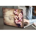 thumbnail image 5 of KSK KAISHEK Hard Case Shell Cover Compatible 2019-2016 Released Newest MacBook Pro 15" Retina Display + Black Keyboard Cover Model: A1707&A1990 Wood grain 16, 5 of 5