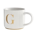 thumbnail image 2 of Taza para Café de Iniciales Oro de 500ml LuckyLy, Letra A dorado 500 ml, 2 of 8