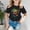 Black, variant on Autism Awareness Day T-Shirt for Kids, Ribbed Blended Casual Comfortable Crewneck Short Sleeve Tee Girls Youth