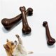 thumbnail image 4 of Juguete masticable para cachorros con sabor a carne, hueso en forma de palito, ideal para perros pequeños y medianos., 4 of 4