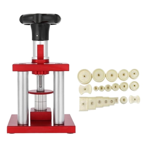 A Watch Back Case Press Tool with Dies