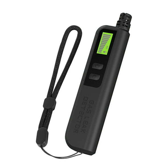 Mini Handheld Gas Leak Detector Natural Gas Detector Combustible Gas Detector with Audible Alarm Gas Sniffer Test Black,1 * Gas Leak Detector,Black