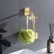 thumbnail image 2 of Organizador de baño y cocina montado en la pared, sin necesidad de taladrar, gancho giratorio de 360° con 4 garras, 2 of 5