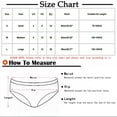 thumbnail image 2 of Scyoekwg Womens Underwear Thong Ladies Panties Fashion Breathable Low Waisted Bikini Underwear Hipster Panties T-back Solid Color Briefs(Khaki,S), 2 of 3