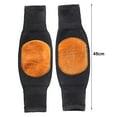 thumbnail image 6 of Eoperou 1 Pair Winter Thermal Knee Pads Knitted Thickened Plush Elastic Soft Heat Retention Anti slip Knee Leg Warmers Leg Wrap Socks Knee Sleeves, 6 of 8