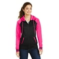 thumbnail image 1 of Sport-Tek® Ladies Sport-Wick® Varsity Fleece Chaqueta con capucha y cremallera completa. LST236 deporte-tek LST236, 1 of 1