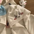 thumbnail image 6 of Cartoon Chiikawa Hachiware Thickened Plush Sweatshirt Jacket Spring Winter Women Warm Coat Anime Kawaii Cute Cotton Tops, 6 of 15