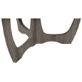 thumbnail image 5 of Gallerie Decor Edgewood Contemporary Wood Coffee Table with Carved Leg in Gray, 5 of 6