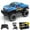 Blue, variant on Horivan Off Road RC Car 2.4GHz Remote Control Truck with LED Lights, 25m Range, 10km/h High Speed, All Terrain Vehicle for Indoor Outdoor Stunt Racing, Durable Toy Car Gift