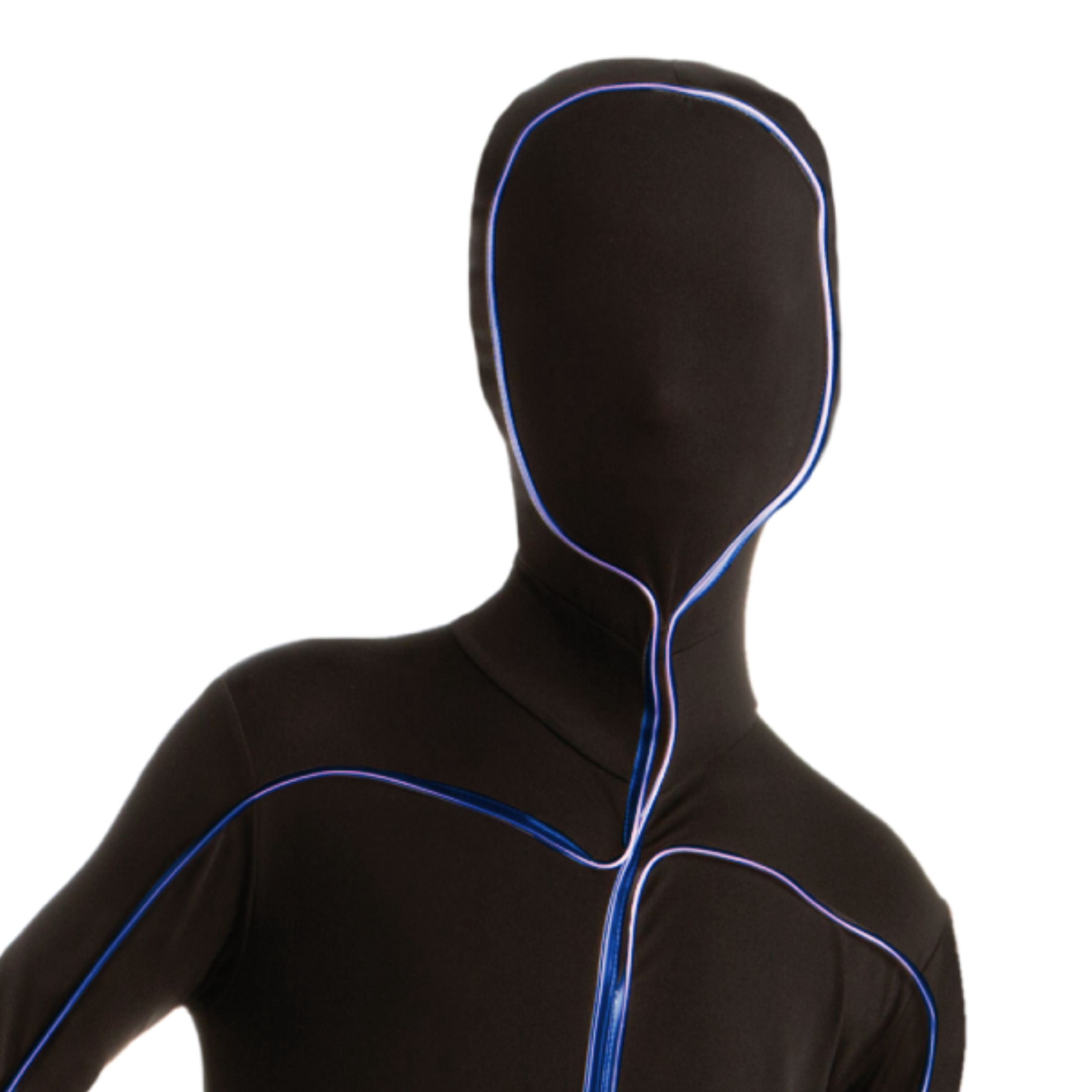 Light Up Stick Figure Halloween Costume for Children, Boy's Size L (10/12), by Way to Celebrate