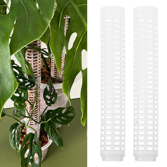 Bobasndm 2Pcs Moss Post, Coir Moss Totem Pole for Plant Stakes and Supports, Indoor Climbing Plants, Vines