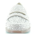 thumbnail image 4 of Betsey Johnson Womens Aron  Rhinestone Flat Loafers, 4 of 8