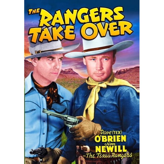 Texas Rangers: Rangers Take Over (DVD), Alpha Video, Western