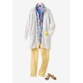thumbnail image 2 of Woman Within Plus Size Button-Front Shaker Cardigan Sweater, 2 of 6
