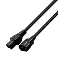 thumbnail image 3 of Cable de alimentación de extensión Baoblaze IEC320-C14 a IEC320-C15 Negro 3 metros, 3 of 7
