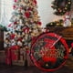 thumbnail image 5 of Sided Transparent 24in Christmas Wreath Christmas Ring Storage Bag PVC, 5 of 6