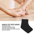 thumbnail image 3 of Envoltura De Bolsa De Hielo Para Tobillo, Funda De Compresión De Hielo De Tela Suave Y Brillante Para Fascitis Plantar, Tendinitis Del Talón, 3 of 7