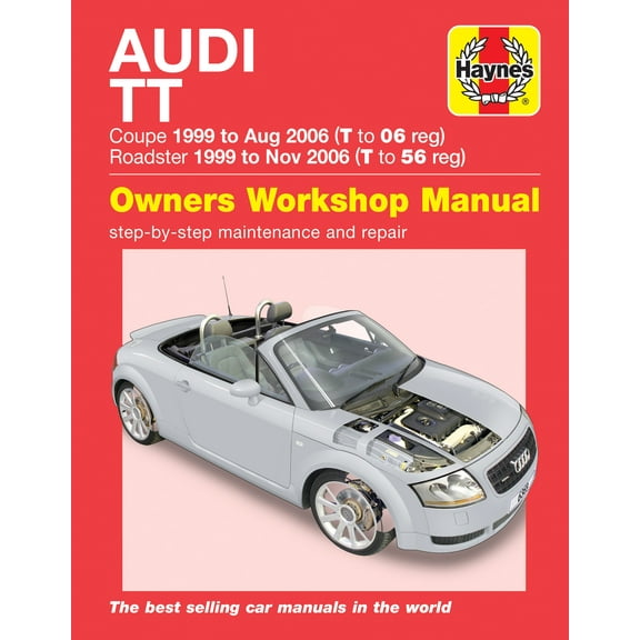 Audi TT (99 to 06) T to 56 Haynes Repair Manual ^