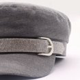 thumbnail image 7 of CoCopeaunts Newsboy Hats for Women Cotton Hat British Style Warm Retro Newsboy Caps Military Octagonal Cap Female Visor Caps, 7 of 7