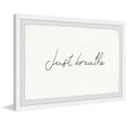 thumbnail image 2 of Marmont Hill Keep Breathing Framed Wall Art, 2 of 6