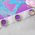 thumbnail image 4 of Homewish Children Teenagers Sport Figure Skating Curtains Pack of 2 (42x84 Each),Gradient Bling Splash Curtains Blackout,Chic Floral Flowers Bedroom Curtains,Super Cozy Room Decor, 4 of 6