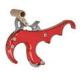 thumbnail image 4 of Bow Release Aids Aluminum Alloy Sensitivity Adjustable 4 Fingers Compound Bow Release Aids Red, 4 of 14