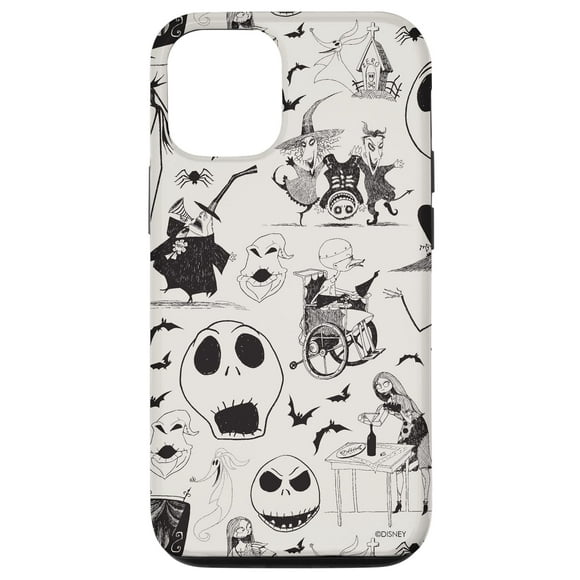 Funda para teléfono Disney: Pesadilla antes de Navidad para iPhone 12/12 Pro