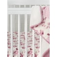 thumbnail image 4 of Modern Moments by Gerber Baby & Toddler Girl Ultra Soft Fitted Crib Sheet, Cream Roses, 4 of 9