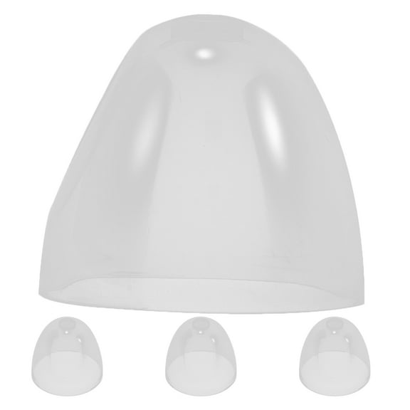 4 Pcs Essential Baby Bottle Replacement Parts Easy-to-Use Wide Neck Caps for Feeding Bottles Baby Bottle Dome Covers Feeding Bottles Accessory