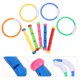 thumbnail image 4 of BRIGHTFUFU 9 piezas de juguetes de buceo para piscina subacuática, anillos de buceo, palos de juguete, juguetes de piscina de agua para niños, 4 of 8