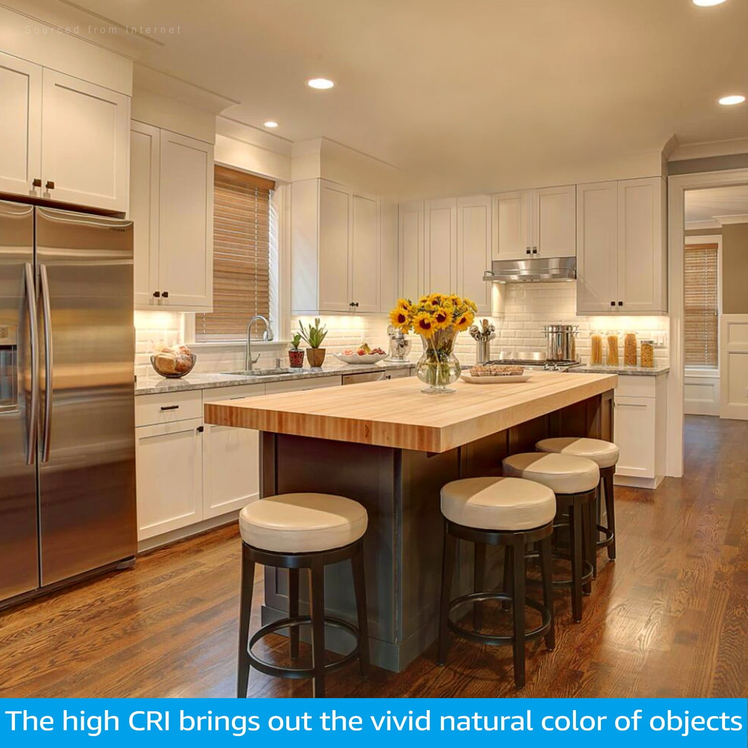 2 Pack LED Under Cabinet Lighting, 120V Rotatable Lens, Aluminum Housing, 3000K Warm White, 14" Inch, Kitchen Study Light