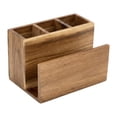 thumbnail image 1 of Porta Cubiertos Organizador de Cubiertos Recipiente para Utensilios Soporte de Servilletas Caja Rústica Elegante Adecuado para Mesa Comedor Sala, 1 of 9