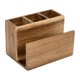 thumbnail image 1 of Porta Cubiertos Organizador de Cubiertos Recipiente para Utensilios Soporte de Servilletas Caja Rústica Elegante Adecuado para Mesa Comedor Sala, 1 of 9