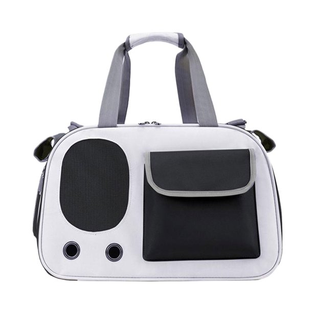 Greeniant Bolsa portamascotas para gatos, mochila espaciosa y cómoda para amigos felinos, bolsa portamascotas para perros y gatos Suministros para gatos negro