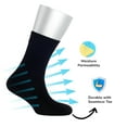 thumbnail image 5 of Cosyfeel Women's Dress Socks cotton Seamless Toe Soft Socks-gift box, 5 of 8