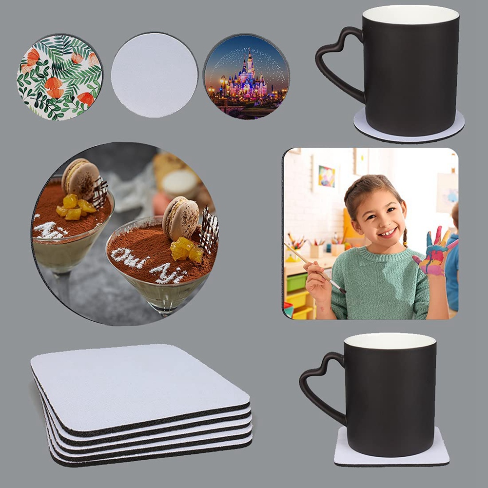 Sublimation Coaster Blanks,for Heat Transfer Printing Crafts