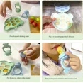 thumbnail image 3 of Molde de silicona para helado de bebé, máquina para hacer helados, moldes para paletas, alimentación de frutas para bebé, chupete, juguete mordedor, accesorios para bebé, 3 of 6