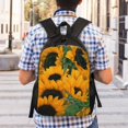 thumbnail image 3 of Wukai Sunflowers 7 Travel Laptop Backpack - Waterproof, Anti-Theft, Slim and Sturdy College & Business Backpack, 3 of 7