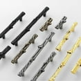 thumbnail image 6 of HDJNal 6PCS Creative Cabinet Knobs,Bronze Drawer Pull Handles for Luxury Cabinets, Cupboard, Drawer Door,Tree Branch Metal Drawer Pulls,Retro Drawer Door Dress Handle(CC:128mm), 6 of 6